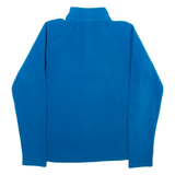THE NORTH FACE Polartec Womens Sweatshirt Blue 1/4 Zip S