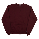 CHAMPION Mens Sweatshirt Maroon Crew Neck M