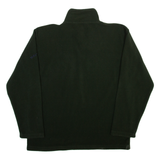 NAUTICA Mens Sweatshirt Green 1/4 Zip M