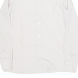 ARIS Womens Shirt Beige Collared Long Sleeve S