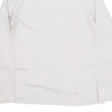 ARIS Womens Shirt Beige Collared Long Sleeve S