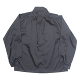 JULIETTA Womens Shirt Black Collared Long Sleeve 90s M
