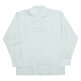 E FHISHHERG Womens Shirt Green Collared Long Sleeve L