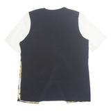 YOUR SIXTH SENSE Womens Printed Blouse Cream 90s Crazy Pattern UK 18