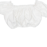 Womens Off Shoulder Top White S