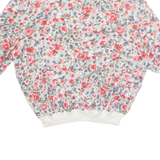 Womens Printed Blouse Grey Floral M