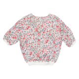 Womens Printed Blouse Grey Floral M