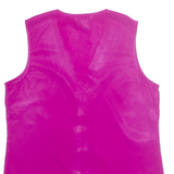 BANANA REPUBLIC Womens Vest Pink V-Neck Sleeveless XS