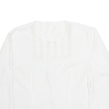 Womens Top White Long Sleeve M