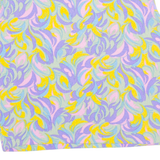 Womens Printed Top Purple Sleeveless Crazy Pattern M