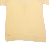 Tunic Womens Printed Blouse Beige V-Neck Floral XL