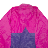K-WAY International Womens Windbreaker Jacket Pink Colourblock M