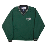 CHAMPION Mens Sweatshirt Green V-Neck Nylon 2XL