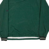CHAMPION Mens Sweatshirt Green V-Neck Nylon 2XL