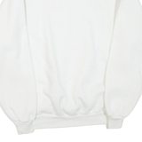 JERZEES Womens Sweatshirt White Collared L