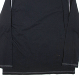 NAUTICA Mens Sweatshirt Black 1/4 Zip XL