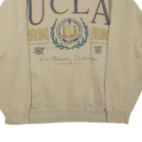 DANAGGERS UCLA Mens Sweatshirt Brown Crew Neck USA M