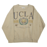 DANAGGERS UCLA Mens Sweatshirt Brown Crew Neck USA M