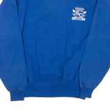 JERZEES Mens Sweatshirt Blue Crew Neck XL