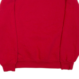 RUSSELL ATHLETIC New Palestine Wrestling Mens Sweatshirt Red Crew Neck XL