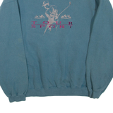 LEE Sport Golf Mens Sweatshirt Blue Crew Neck L