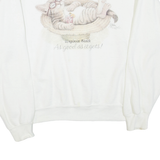 OCEAN FASHIONS Virginia Beach Womens Sweatshirt White Crew Neck USA L