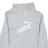 PUMA Womens Sweatshirt Grey High Neck UK 16