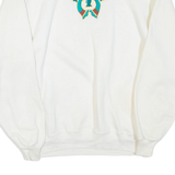 Jerzees Womens Sweatshirt White Crew Neck XL