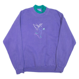 LEE Womens Sweatshirt Purple Crew Neck XL