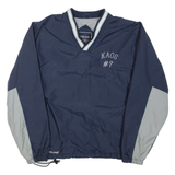 HOLLOWAY Training Mens Sweatshirt Blue 1/4 Zip S