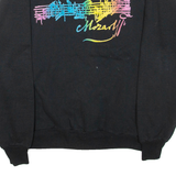 JERZEES Mozart Mens Sweatshirt Black Crew Neck L