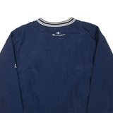 CHAMPION Mens Sweatshirt Blue V-Neck Nylon XL