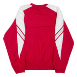 ADIDAS Southport Cross Country Mens Sweatshirt Red V-Neck L