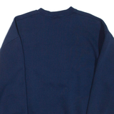 RUSSELL ATHLETIC Queen's University Mens Sweatshirt Blue Crew Neck USA L