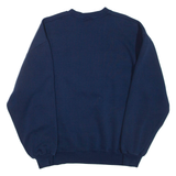 RUSSELL ATHLETIC Queen's University Mens Sweatshirt Blue Crew Neck USA L