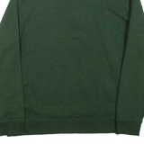 CHAPS Mens Sweatshirt Green 1/4 Zip L