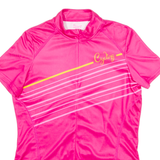 CRIVIT Cycling Mens Jersey Pink High Neck L