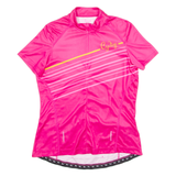 CRIVIT Cycling Mens Jersey Pink High Neck L