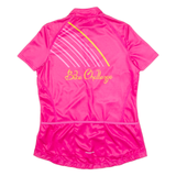 CRIVIT Cycling Mens Jersey Pink High Neck L