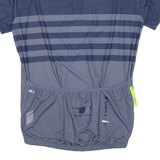 VARIO Cycling Mens Jersey Blue High Neck L