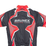 BRUNEX Cycling Mens Jersey Black High Neck L