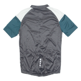 CRANE Cycling Mens Jersey Grey High Neck M