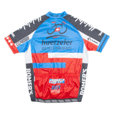 DT SWISS Cycling Mens Jersey Blue High Neck M