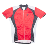 MAX Cycling Mens Jersey Red High Neck L