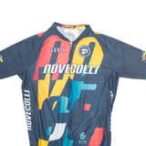 GOBIK FAUSTO COPPI Cycling Mens Jersey Blue High Neck M