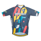 GOBIK FAUSTO COPPI Cycling Mens Jersey Blue High Neck M