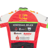 BERGAMO Cycling Mens Jersey Red High Neck S