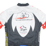 CUORE Cycling Mens Jersey White High Neck S