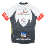 CUORE Cycling Mens Jersey White High Neck S