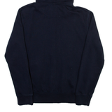 FRENCH CONNECTION Mens Blue Hoodie Full Zip S